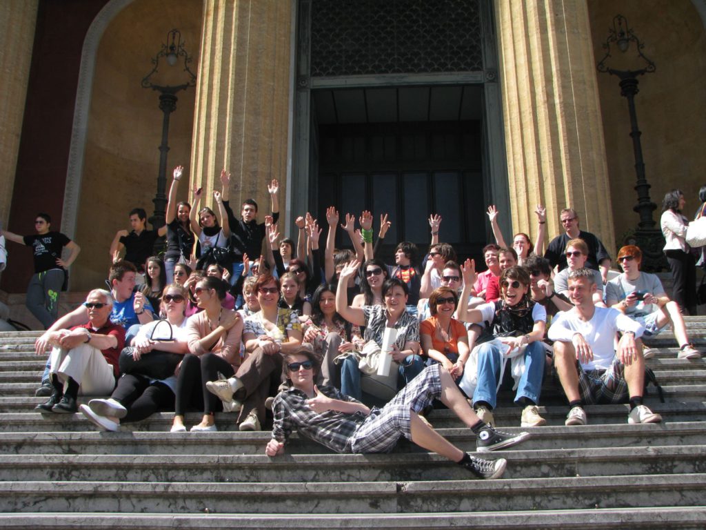 Wyjazd na Sycylię w ramach projektu, 2009 r. Opiekun mgr Jolanta Musiał - Hac